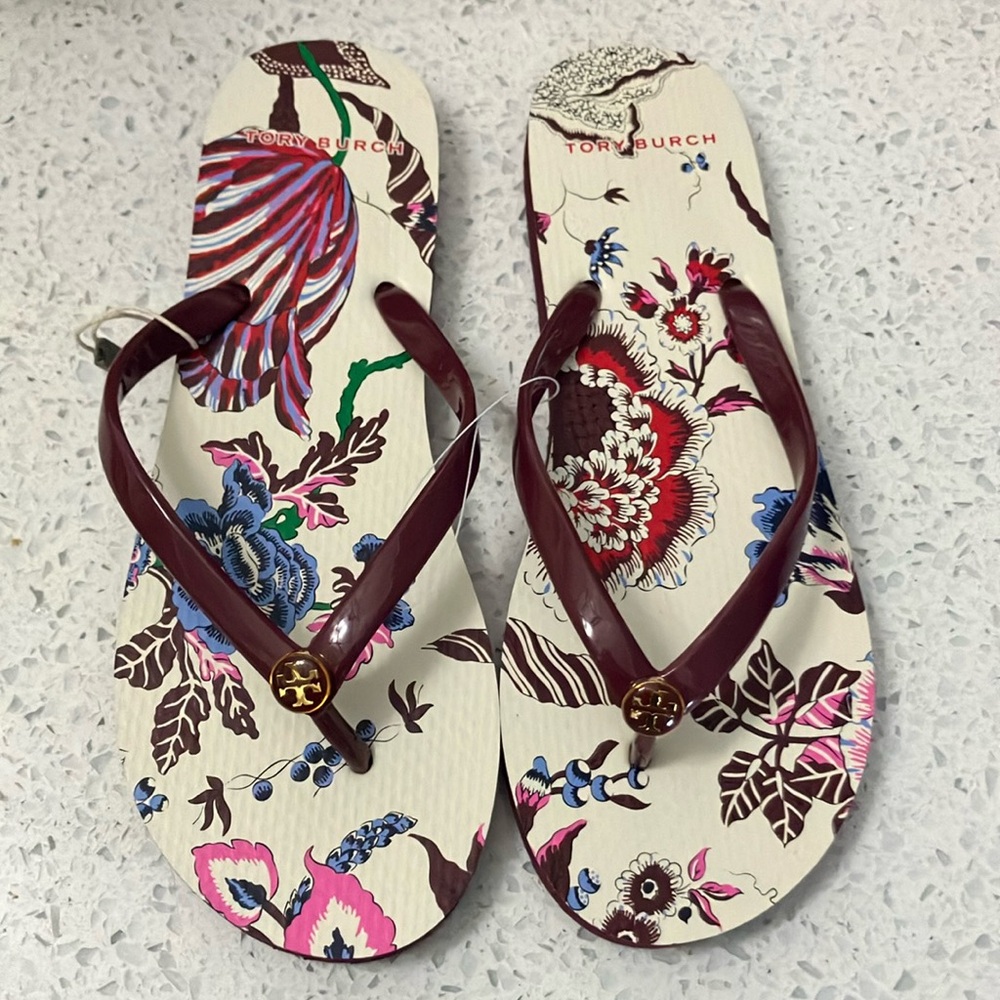 Tory Burch Flip Flops size US 7.